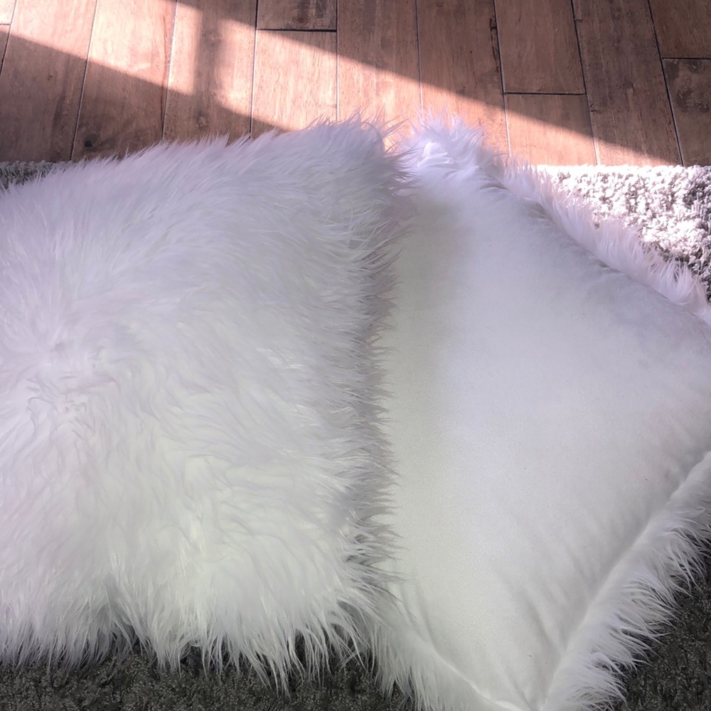 Fluffy pillows